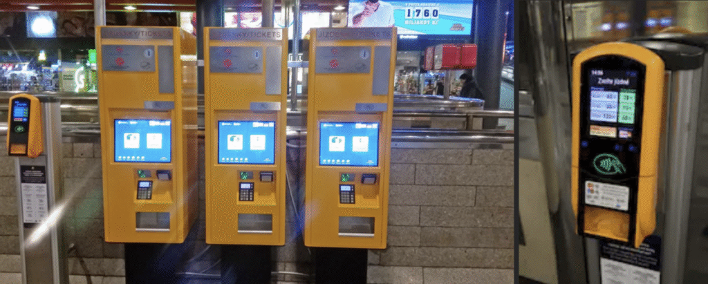 Ticket machines